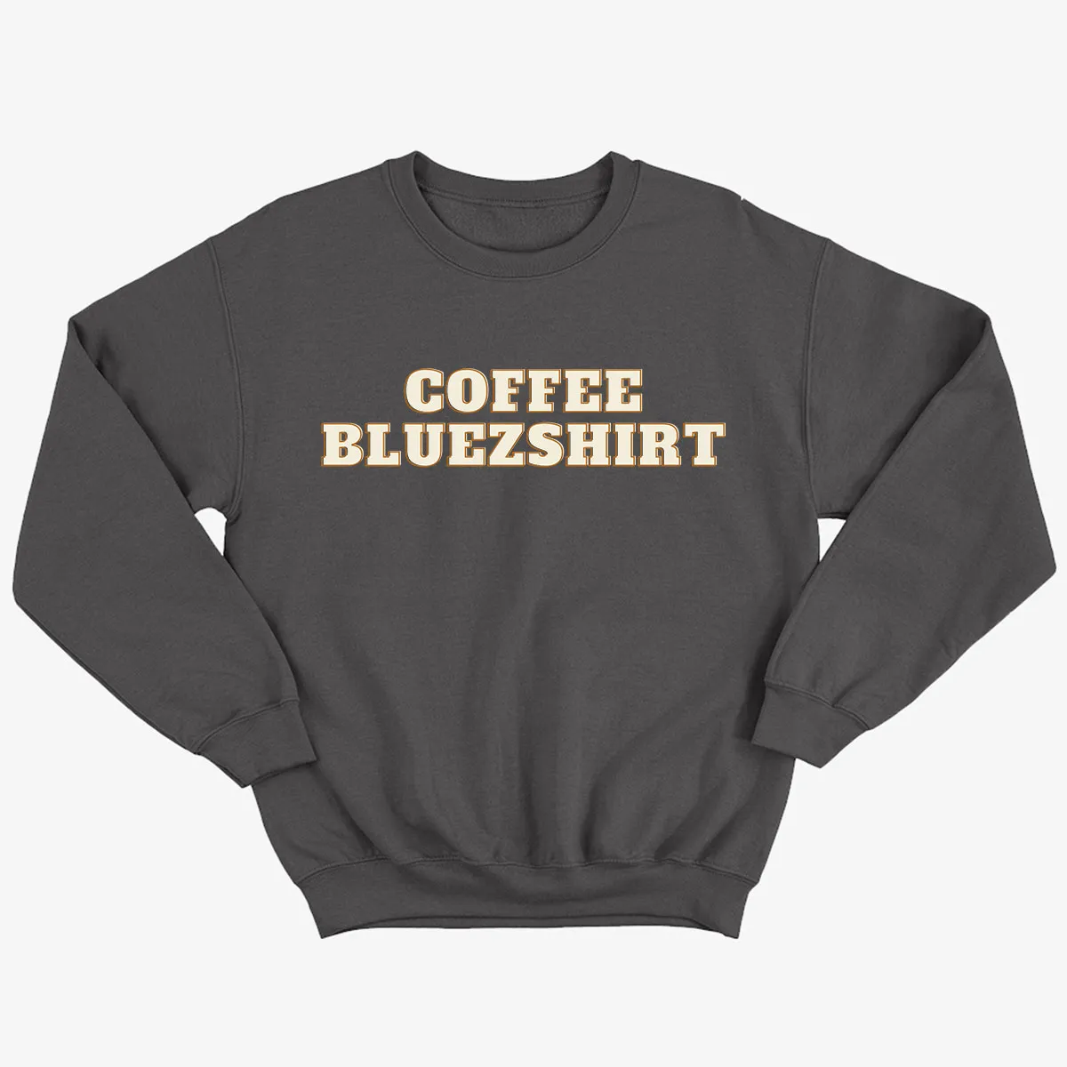 Coffee Bluezshirt Sweatshirt - Black