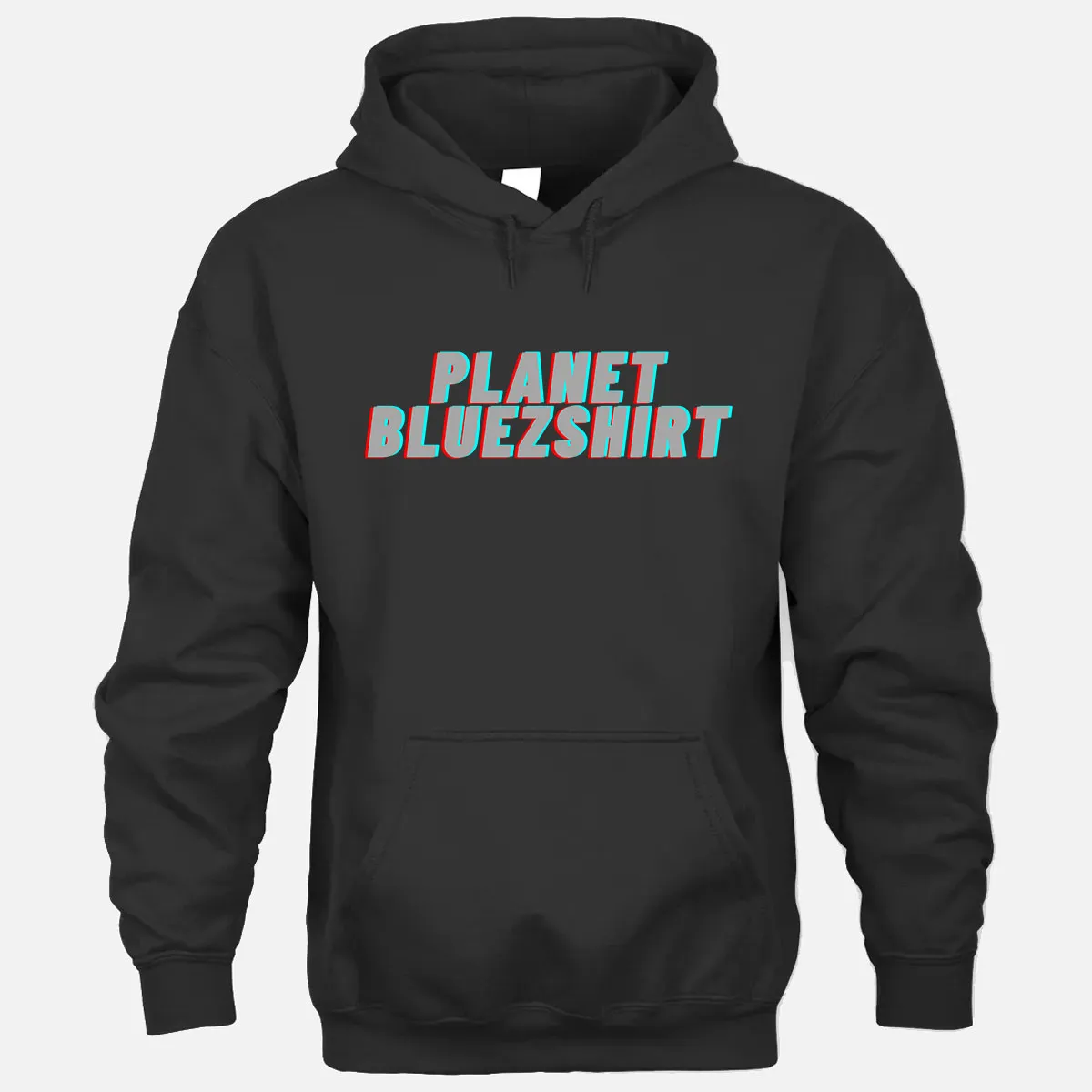 Planet Bluezshirt Hoodie - Black
